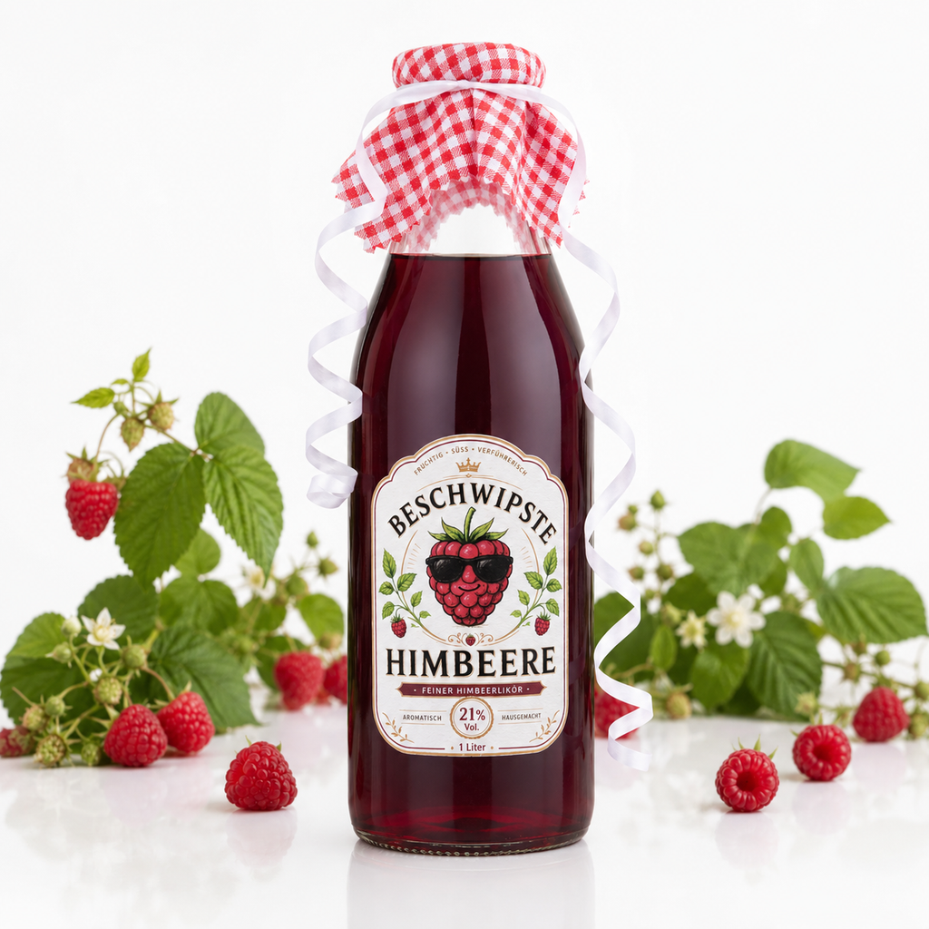Beschwipste Himbeere