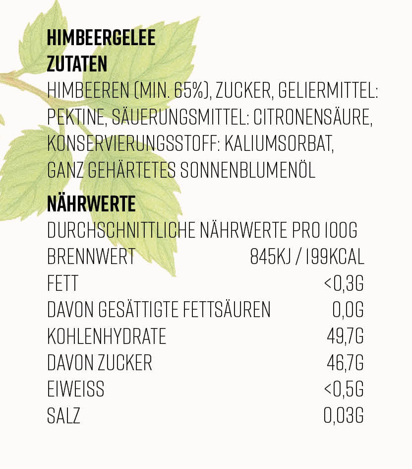 Himbeer-Liebe 120g