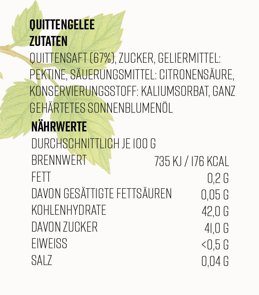Quitten-Liebe 220g